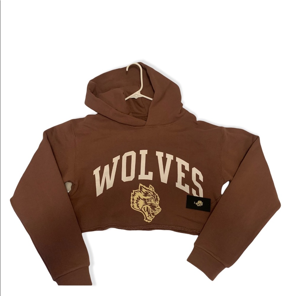 DarcSport SHE LOYALTY (CROPPED) PREMIUM HOODIE IN MAUVE size M